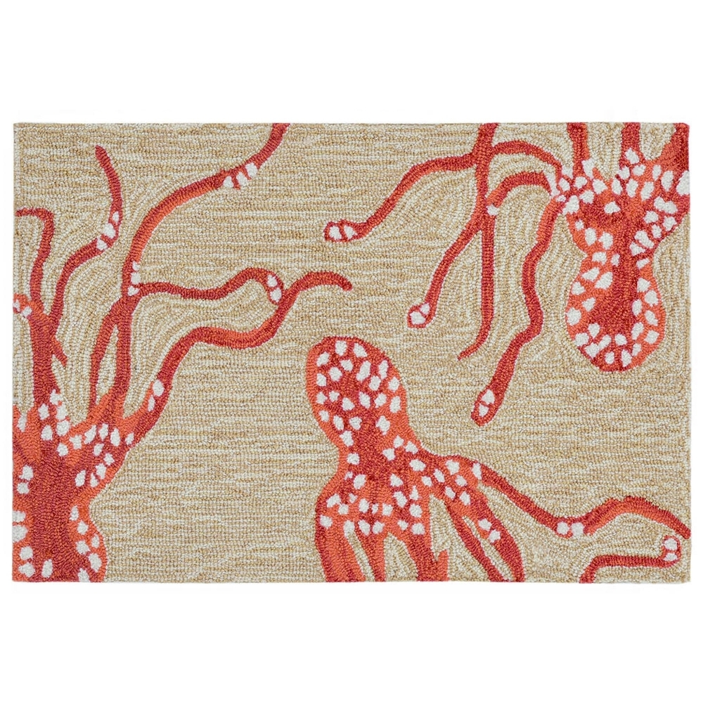 ISO Liora Manne Capri Octopus rug 3x2
